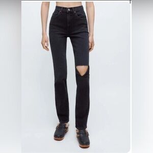 Re/done 70s straight washed nior jeans